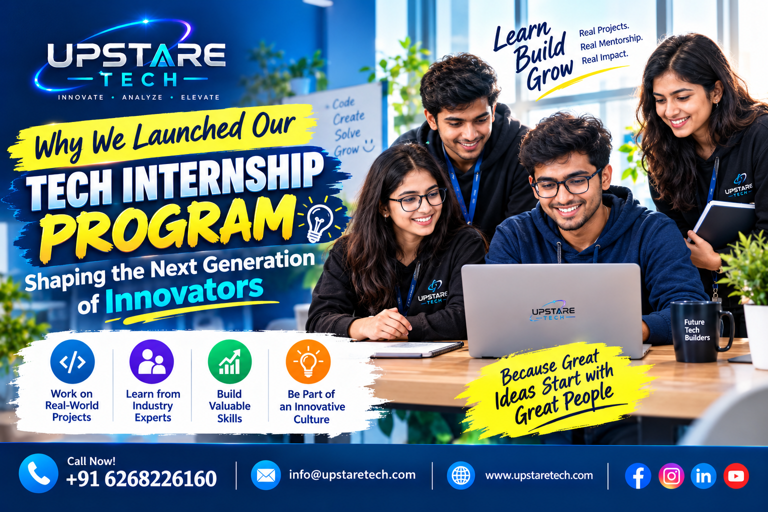Why We Launched Our Tech Internship Program: Shaping the Next Generation of Innovators